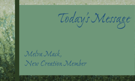 Melva’s Testimony and Healing: A Sunday of Faith