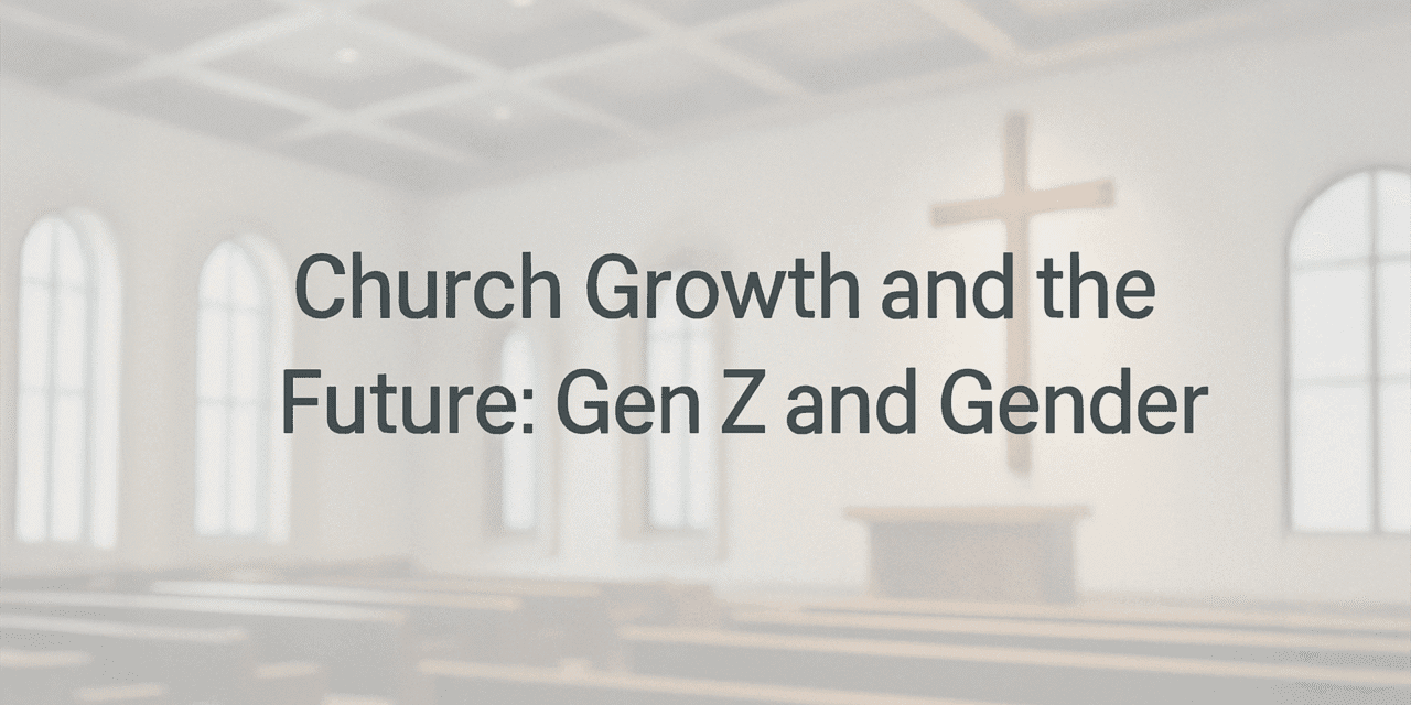 The Future of Church: Gen Z, Gender, and Growth