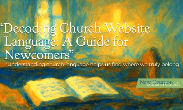 Decoding Church Website Language: A Guide for Newcomers