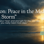 Creation Series: Peace in the Midst of the Storm